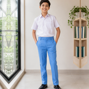 Light Blue School Uniform Trousers
