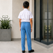 Light Blue School Uniform Trousers