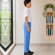 Light Blue School Uniform Trousers