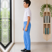 Light Blue School Uniform Trousers