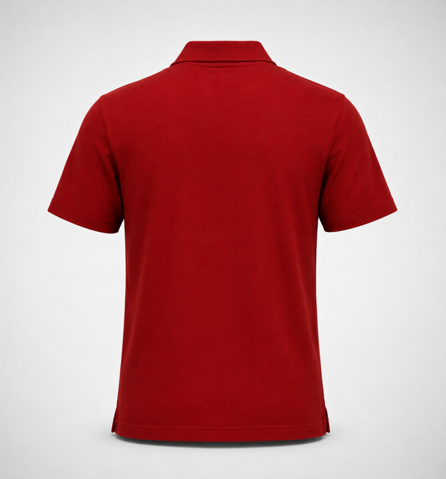 Maroon Polo Uniform T-Shirt