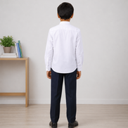 White Uniform Full Sleeves Shirt