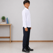 White Uniform Full Sleeves Shirt