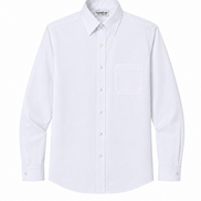 White Uniform Full Sleeves Shirt