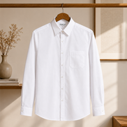 White Uniform Full Sleeves Shirt
