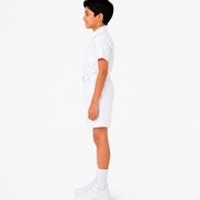 White School Uniform Shorts