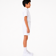White School Uniform Shorts