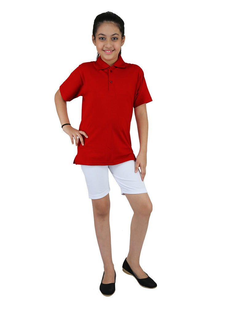 White Cycling Short