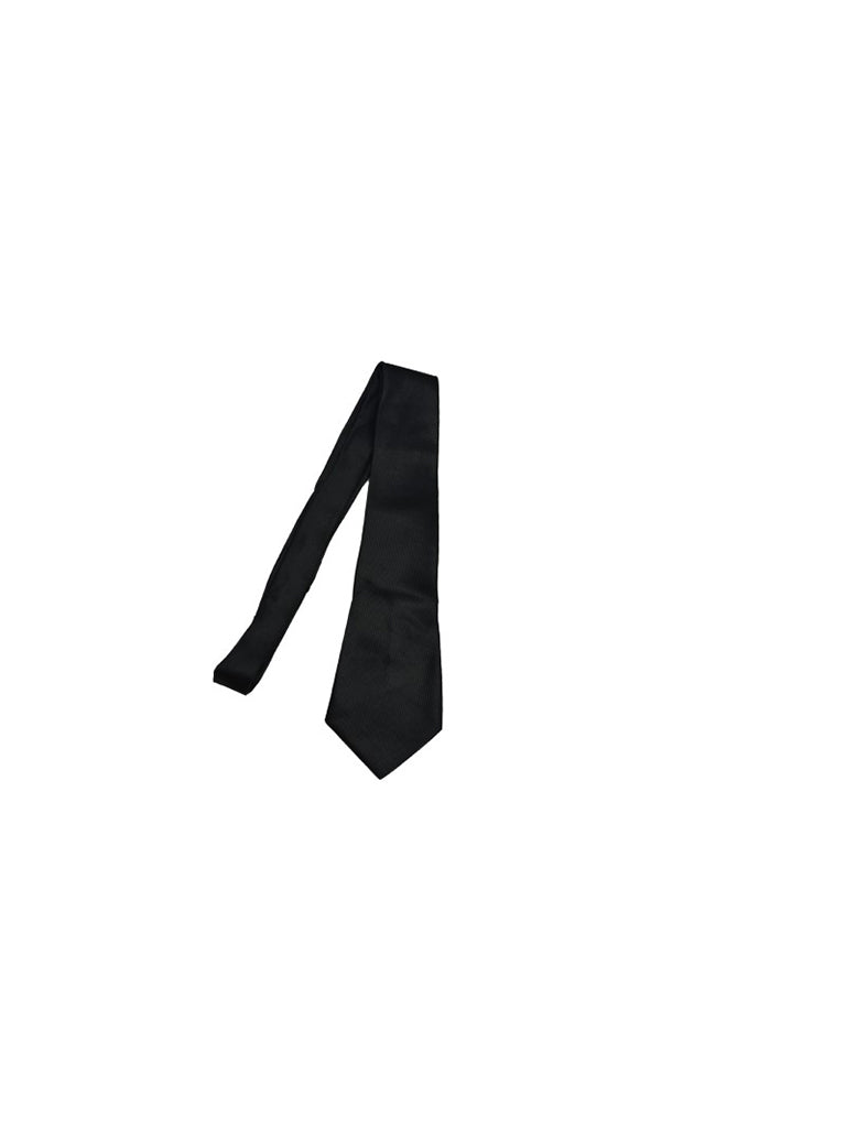Black Regular Tie