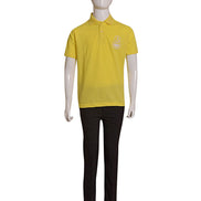 Yellow Collar T-Shirt for A-ONE School | Comfortable & Durable Kids' Uniform