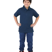 Navy Blue Collar T-Shirt