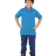 Sky Blue Collar T-Shirt