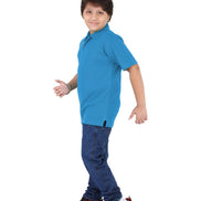 Sky Blue Collar T-Shirt