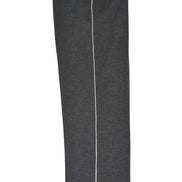 Dark-Grey Track With White Piping