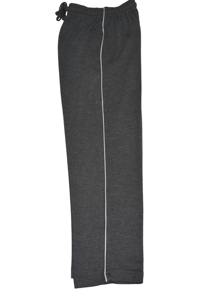 Dark-Grey Track With White Piping