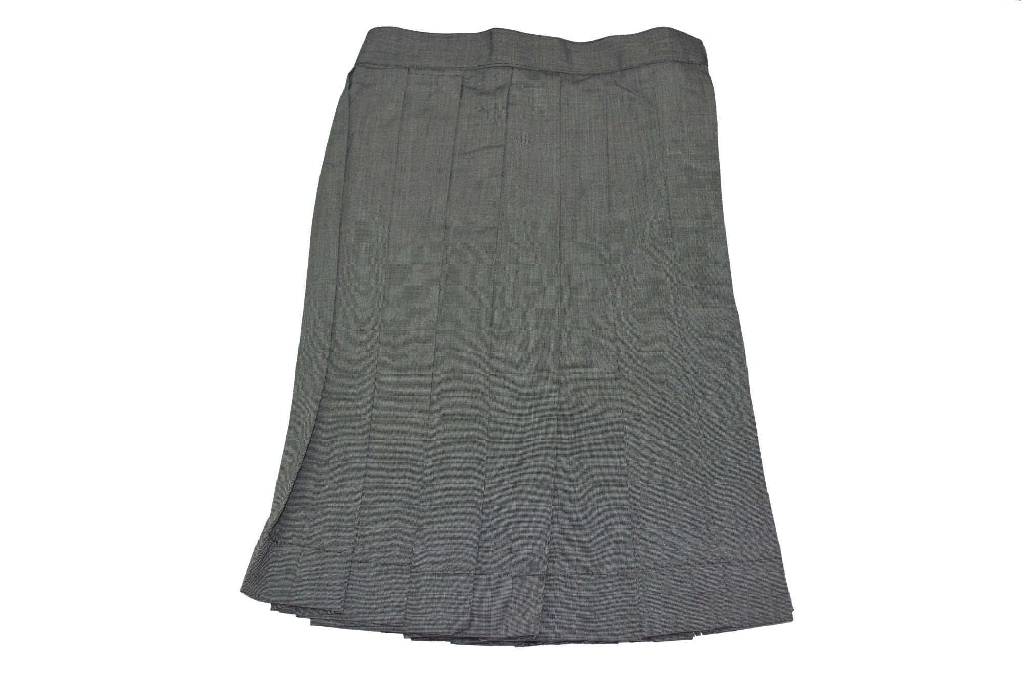 Light Grey Structured Skirt