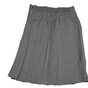 Light Grey Structured Skirt