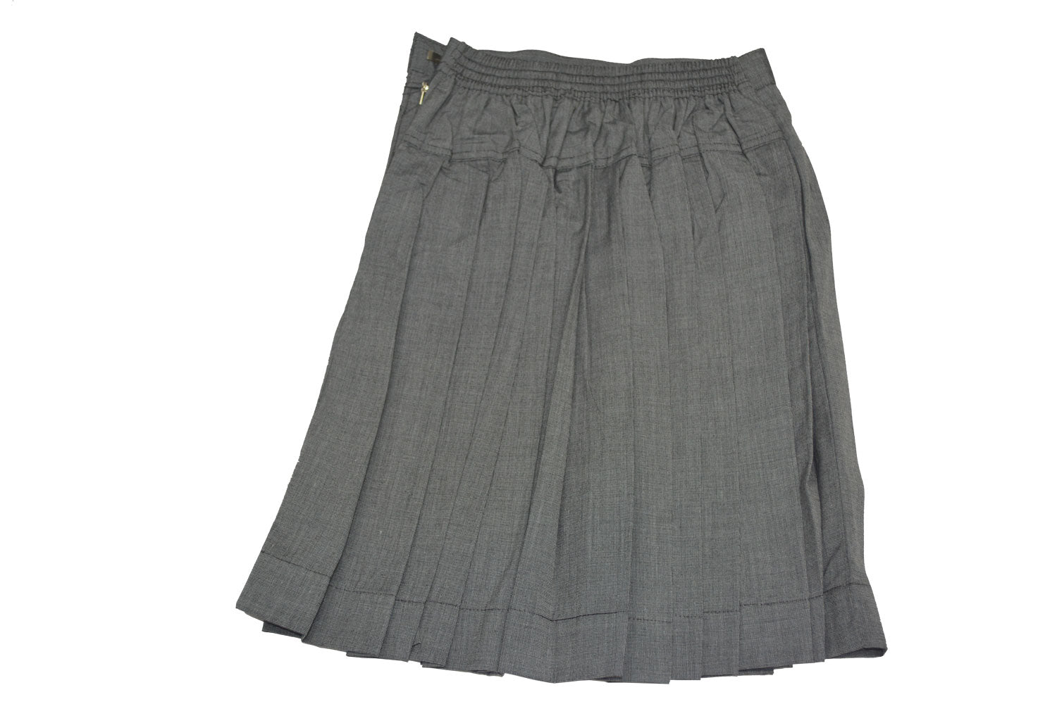 Light Grey Structured Skirt