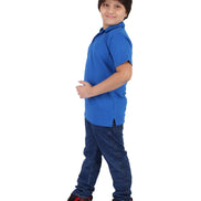 Royal Blue Collar T-Shirt