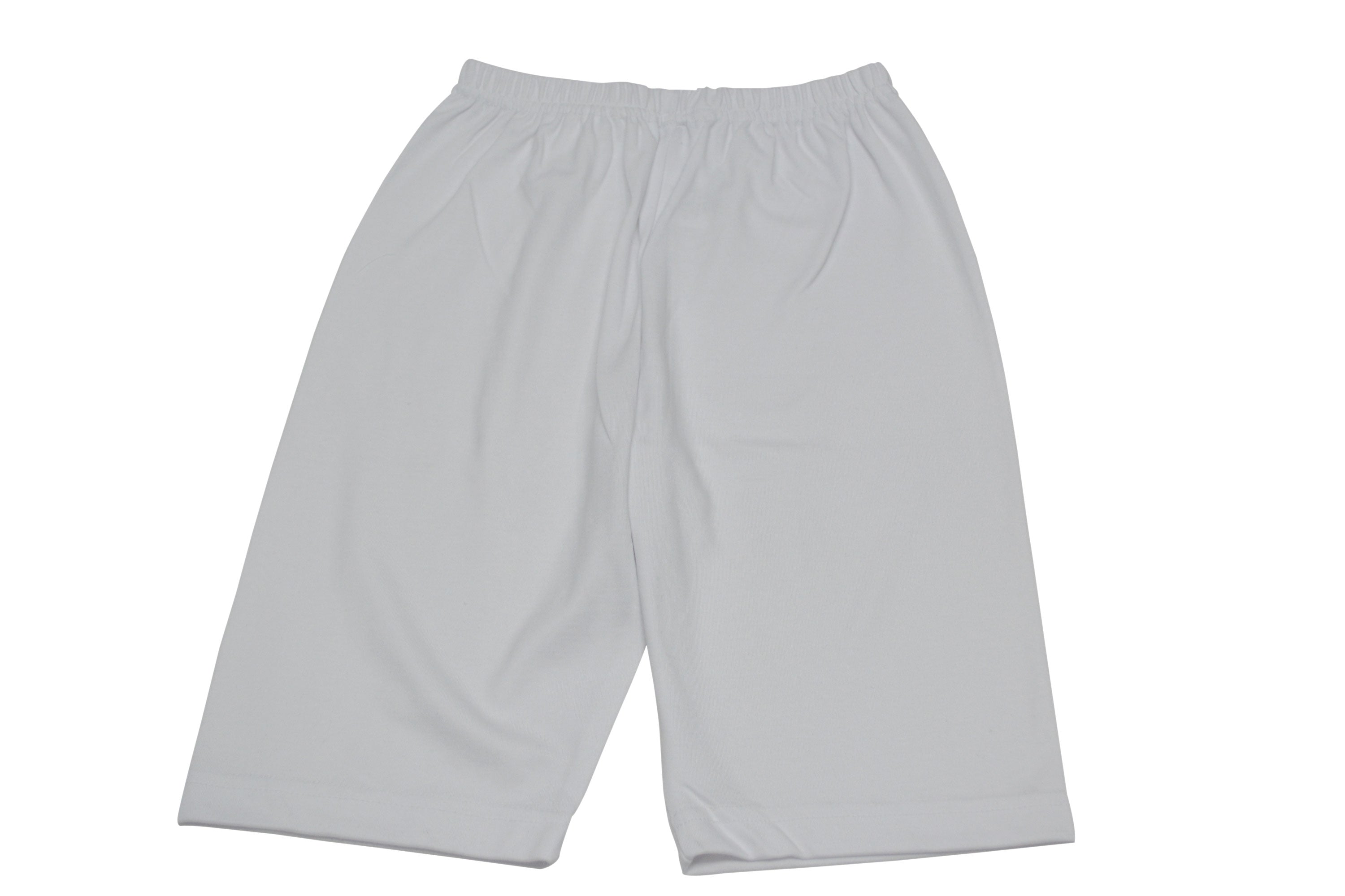 White Cycling Short