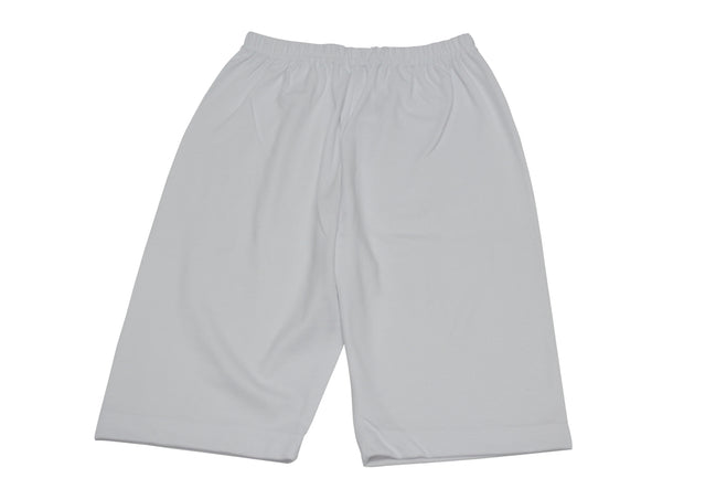 White Cycling Short