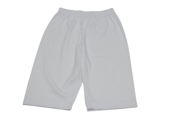 White Cycling Short