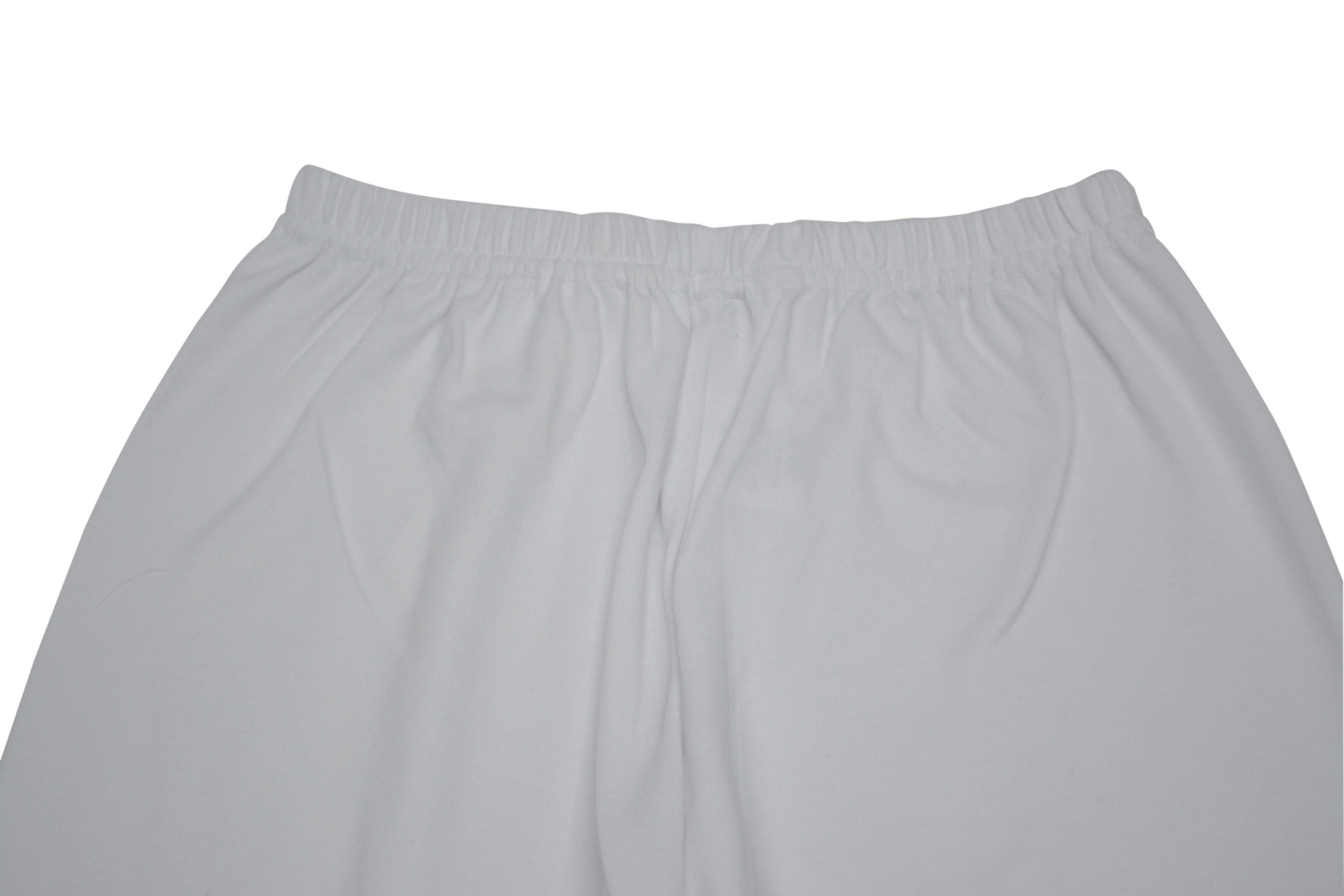 White Cycling Short