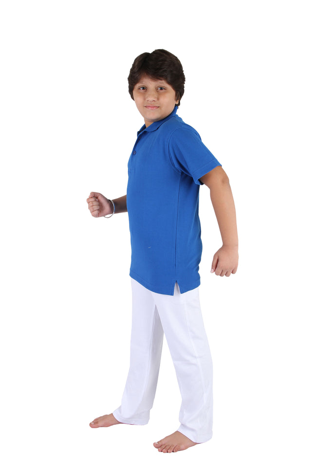 White Track Pant
